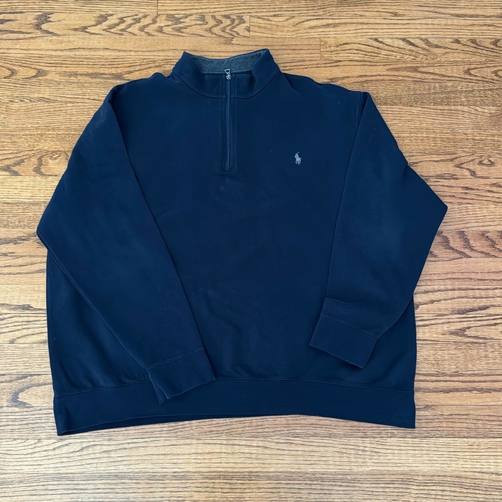 Polo by Ralph Lauren Double Knit Jersey Half Zip - 2XB